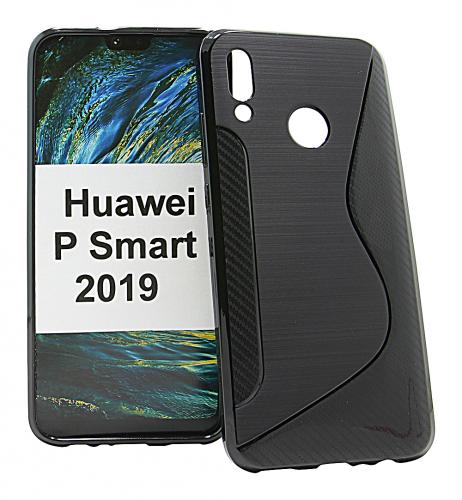 billigamobilskydd.se S-Line TPU-muovikotelo Huawei P Smart 2019