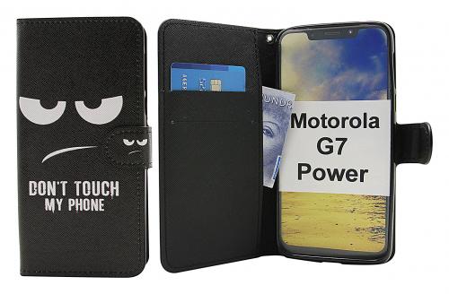 billigamobilskydd.se Kuviolompakko Motorola Moto G7 Power