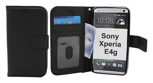billigamobilskydd.se New Jalusta Lompakkokotelo Sony Xperia E4g (E2003)