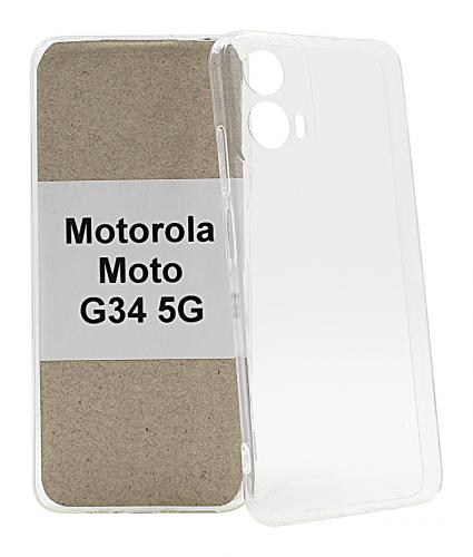 billigamobilskydd.se Ultra Thin TPU Kotelo Motorola Moto G34 5G