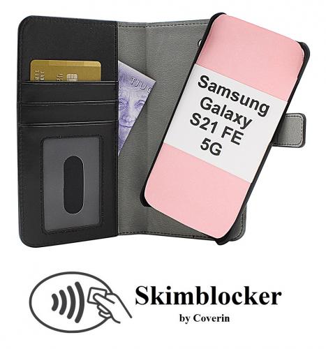 CoverIn Skimblocker Magneettikotelo Samsung Galaxy S21 FE 5G