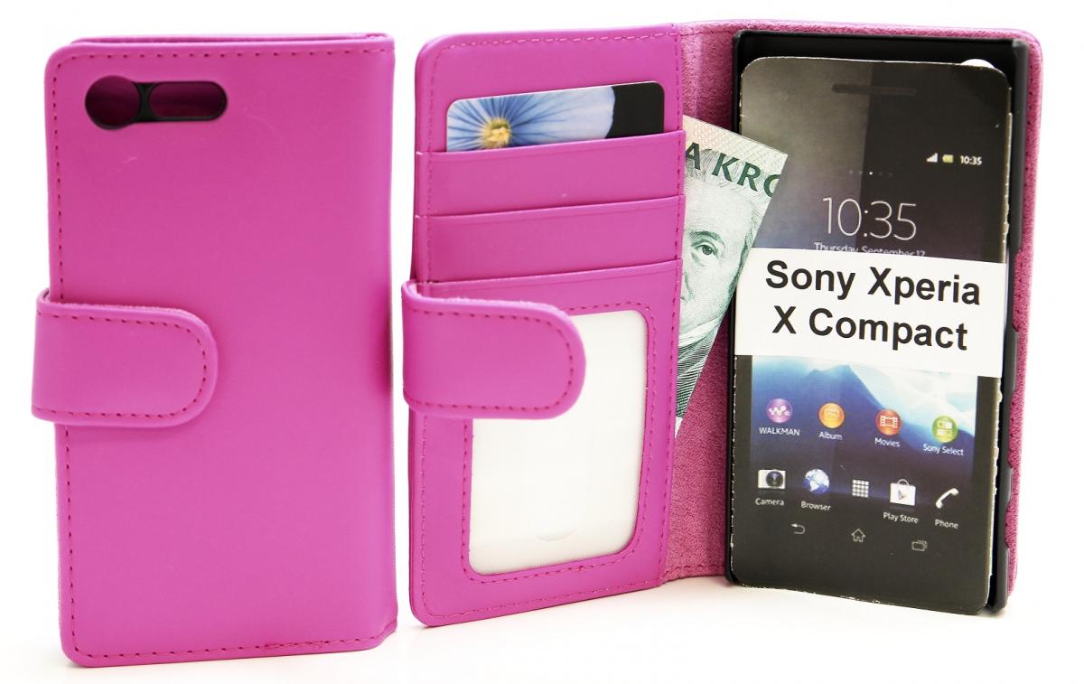 billigamobilskydd.se Lompakkokotelot Sony Xperia X Compact (F5321)