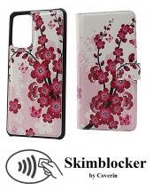 CoverIn Skimblocker Design Magneettilompakko Samsung Galaxy A72 (A725F/DS)