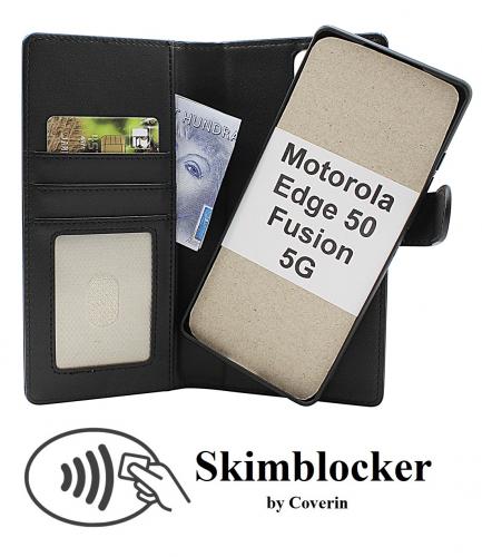 Coverin Skimblocker Motorola Edge 50 Fusion 5G Magneetti Puhelimen Kuoret