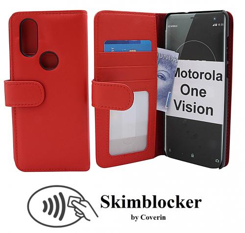 CoverIn Skimblocker Lompakkokotelot Motorola One Vision