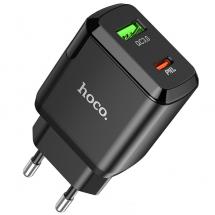 Hoco Hoco N5 Dual Seinälaturi Seinäsovitin