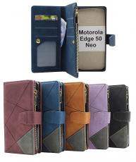 billigamobilskydd.se XL Standcase Luksuskotelo puhelimeen Motorola Edge 50 Neo