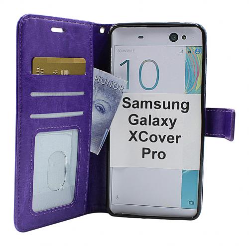 billigamobilskydd.se Crazy Horse Lompakko Samsung Galaxy XCover Pro (G715F/DS)