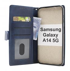 billigamobilskydd.se Zipper Standcase Wallet Samsung Galaxy A14 4G / 5G