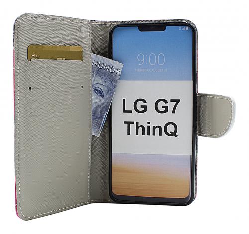 billigamobilskydd.se Kuviolompakko LG G7 ThinQ (G710M)