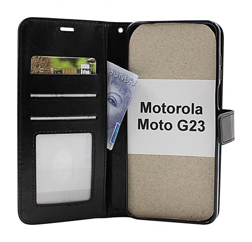 billigamobilskydd.se Crazy Horse Lompakko Motorola Moto G23