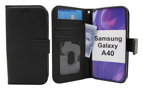 billigamobilskydd.se New Jalusta Lompakkokotelo Samsung Galaxy A40 (A405FN/DS)