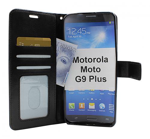 billigamobilskydd.se Crazy Horse Lompakko Motorola Moto G9 Plus