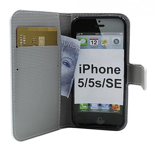 billigamobilskydd.se Luottokorttikotelo Design iPhone 5/5s/SE