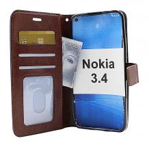 billigamobilskydd.se Crazy Horse Lompakko Nokia 3.4