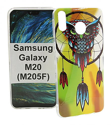 billigamobilskydd.se TPU-Designkotelo Samsung Galaxy M20 (M205F)