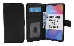 billigamobilskydd.se New Jalusta Lompakkokotelo Samsung Galaxy S6 Edge+ (SM-G928F)