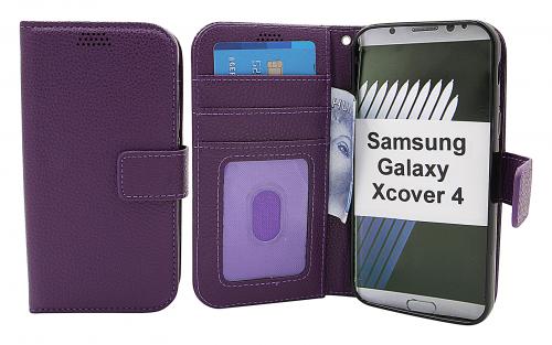 billigamobilskydd.se New Jalusta Lompakkokotelo Samsung Galaxy Xcover 4 (G390F)
