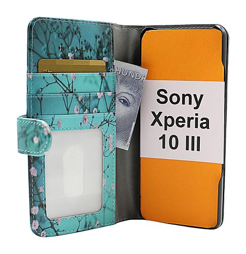 CoverIn Skimblocker Kuviolompakko Sony Xperia 10 III (XQ-BT52)