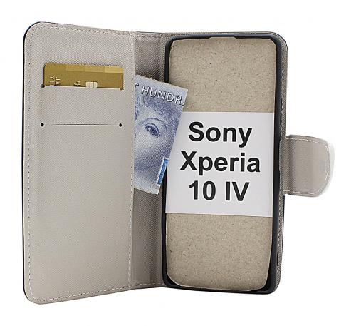 billigamobilskydd.se Kuviolompakko Sony Xperia 10 IV 5G (XQ-CC54)