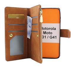 billigamobilskydd.se XL Standcase Luksuskotelo puhelimeen Motorola Moto G31/G41