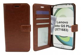billigamobilskydd.se Crazy Horse Lompakko Lenovo Moto G5 Plus (XT1683)