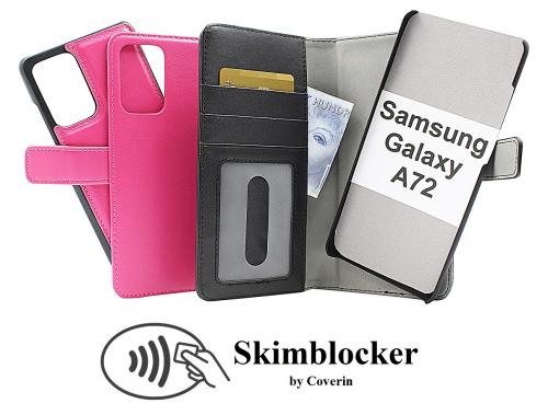 CoverIn Skimblocker Magneettikotelo Samsung Galaxy A72 (A725F/DS)