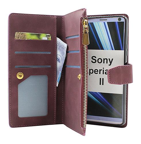 billigamobilskydd.se XL Standcase Luksuskotelo puhelimeen Sony Xperia 10 II