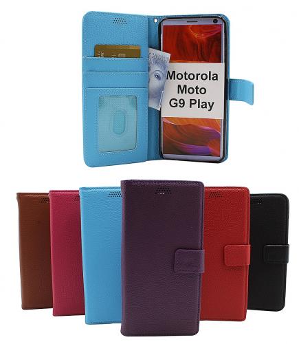 New Jalusta Lompakkokotelo Motorola Moto G9 Play
