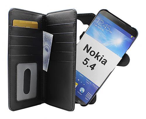 CoverIn Skimblocker XL Magnet Wallet Nokia 5.4