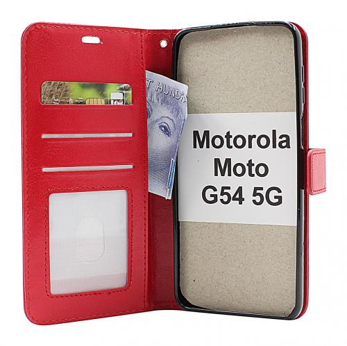 billigamobilskydd.se Crazy Horse Lompakko Motorola Moto G54 5G