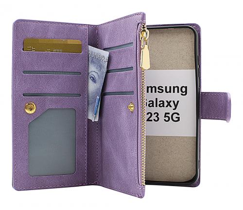 billigamobilskydd.se XL Standcase Luksuskotelo puhelimeen Samsung Galaxy S23 5G