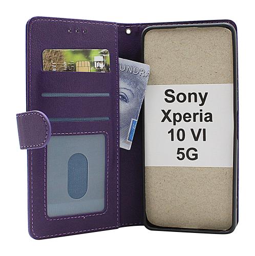 billigamobilskydd.se Zipper Sony Xperia 10 VI 5G Puhelimen Kuoret