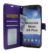 billigamobilskydd.se Crazy Horse Lompakko Motorola Moto G9 Plus