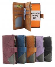 billigamobilskydd.se XL Standcase Luksuskotelo puhelimeen Samsung Galaxy S8 (G950F)