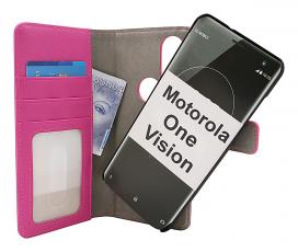 Coverin Skimblocker Magneettikotelo Motorola One Vision