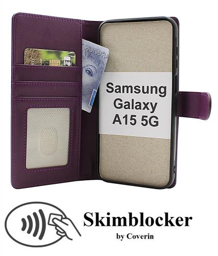 Coverin Skimblocker Magneettikotelo Samsung Galaxy A15 5G