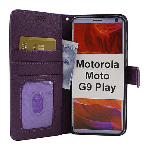 New Jalusta Lompakkokotelo Motorola Moto G9 Play