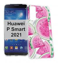 billigamobilskydd.se TPU-Designkotelo Huawei P Smart 2021