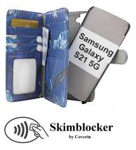 CoverIn Skimblocker XL Magnet Designwallet Samsung Galaxy S21 5G (G991B)