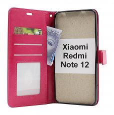 billigamobilskydd.se Crazy Horse Lompakko Xiaomi Redmi Note 12