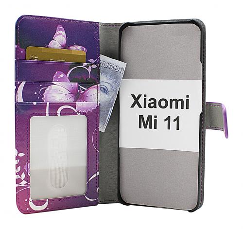CoverIn Skimblocker Design Magneettilompakko Xiaomi Mi 11