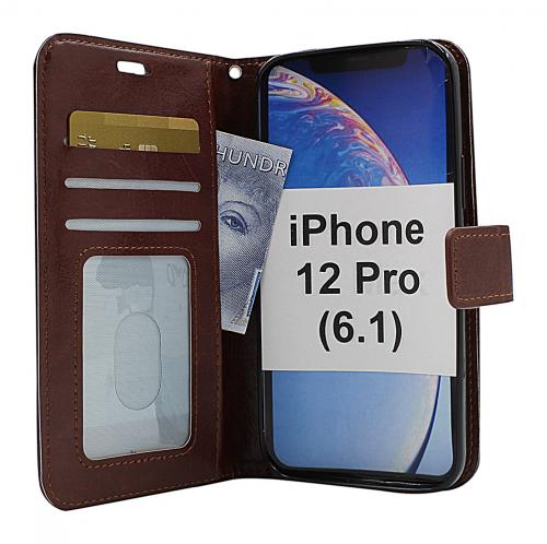 billigamobilskydd.se Crazy Horse Lompakko iPhone 12 Pro (6.1)
