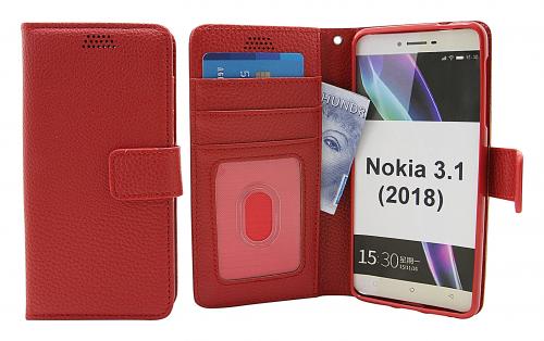 billigamobilskydd.se New Jalusta Lompakkokotelo Nokia 3.1 (2018)