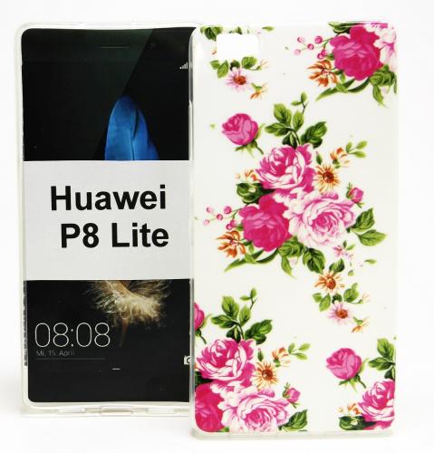 billigamobilskydd.se TPU-Designkotelo Huawei P8 Lite