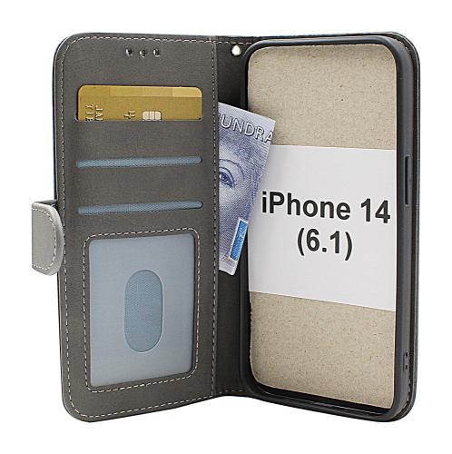 billigamobilskydd.se Zipper Standcase Wallet iPhone 14 (6.1)