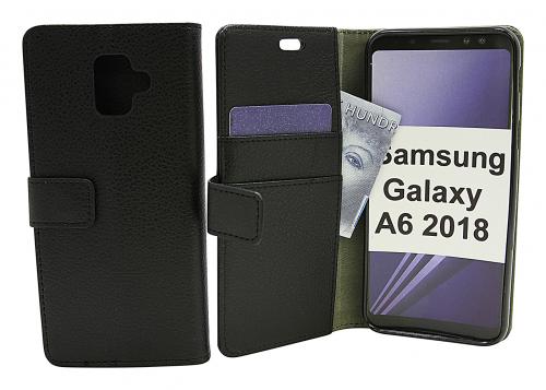 billigamobilskydd.se Jalusta Lompakkokotelo Samsung Galaxy A6 2018 (A600FN/DS)