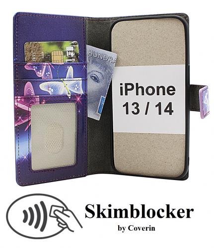 Coverin Skimblocker iPhone 13 / 14 Magneetti Puhelimen Kuoret Design