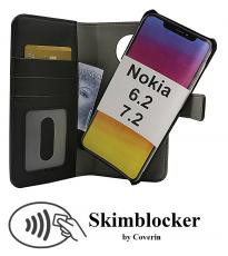 CoverIn Skimblocker Magneettilompakko Nokia 6.2 / 7.2