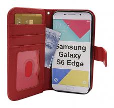 billigamobilskydd.se New Jalusta Lompakkokotelo Samsung Galaxy S6 Edge (G925F)